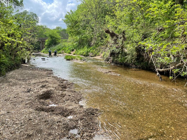 Choctaw Creek tributary